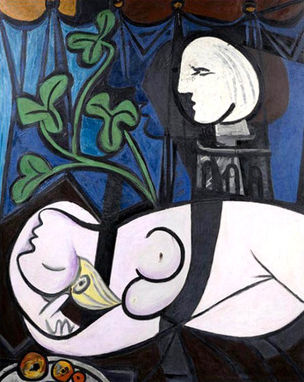Pablo Picasso, Nude, Green Leaves and Bust sold at auction.