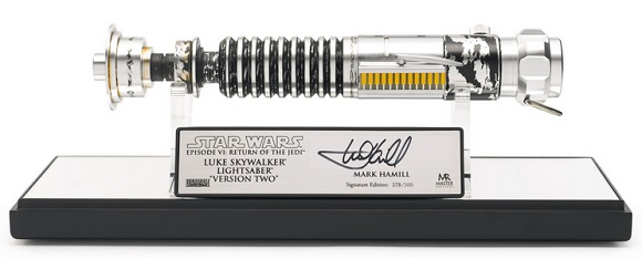 Luke Skywalker light saber.