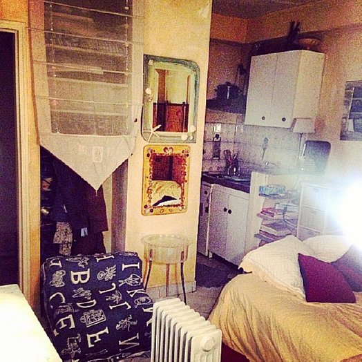 Candy Olsen`s Paris apartment.