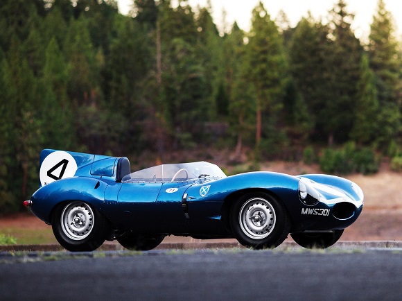1955 Blue Jaguar