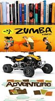 Books, Zumba, ATV, Adventure