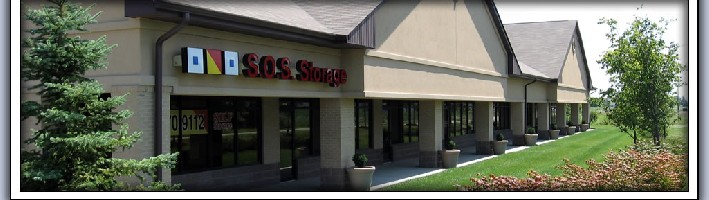 SOS Self Storage of Noblesville logo